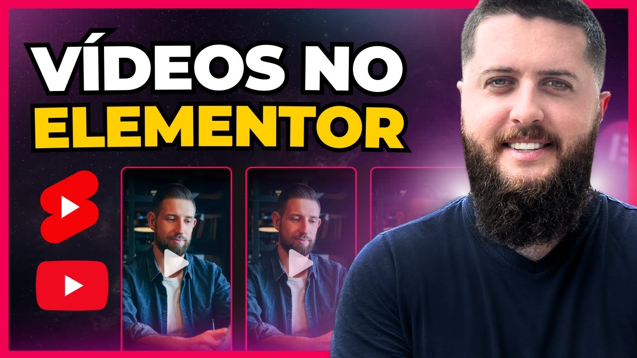 Como Adicionar VÍDEOS NO ELEMENTOR da Forma Correta | Atualizado 2025