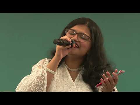 Suchetha Satish at Garshom International Awards Singapore | Multilingual Songs Performance