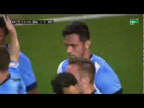 Roque Santa Cruz - Málaga Vs Betis 1-0 3/11/13