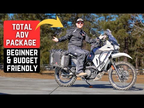 ✔BEGINNER✔ Adventure Motorcycle Setup - $8,000 for EVERYTHING (Bike included!)