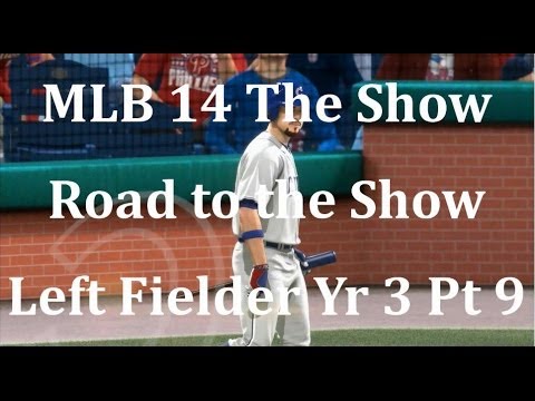 MLB 14 The Show (PS4) Road to the Show Left Fielder Yr 3 - Pt 9