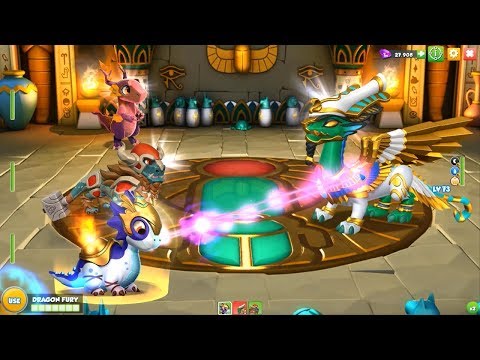#DML [Golden Pyramid 3] Did you pass level 4 ? Dragon Mania Legends
