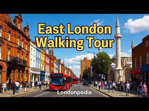 East London Walking Tour | Walk from Museum of the Home to Ridley Road Market in Hackney