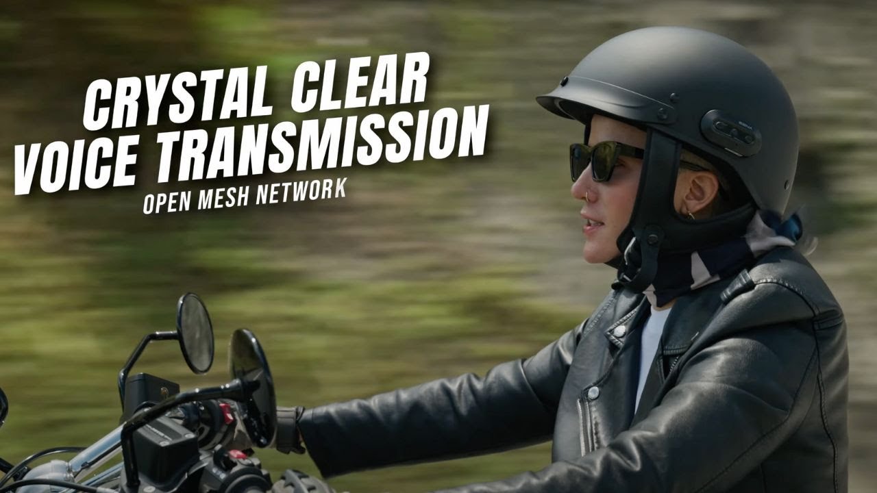  Sena Cavalry 2 | Classic Half Helmet | Built-In Speakers & Mic