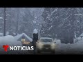 Nevadas en el este, tiempo severo en el sur... y viene más | Noticias Telemundo