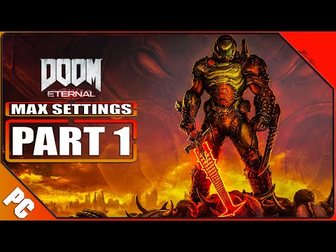 DOOM Eternal PC Gameplay German Part 1 German Walkthrough DOOM Eternal Deutsch