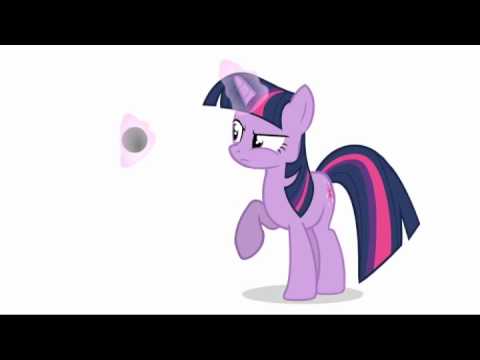 Double Rainboom Puppet Test - Twilight and a Mysterious Sphere