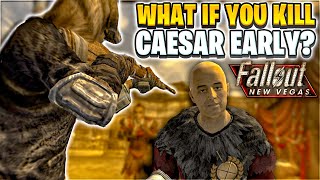 Fallout New Vegas - What Happens If You Kill Caesar Early in the Game? (2021 Update)