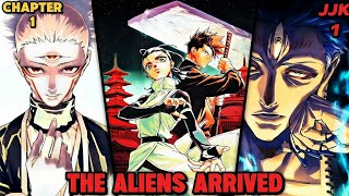 ANG PAGDATING NG MGA ALIEN SA EARTH! JJK MODULO CHAPTER 1