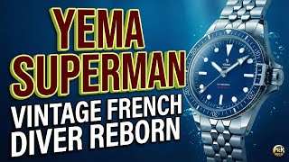 Yema Superman Review: The French Dive Watch Legend (Is the Bezel Lock Gimmicky?)