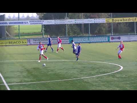 Benschop JO17-1 - UVV JO17-4  (2-5) 1ste helft deel 2