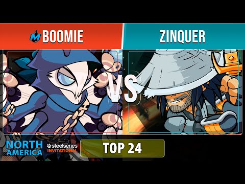Boomie VS Zinquer - Top 24 - NA - Brawlhalla SteelSeries Invitational 2022