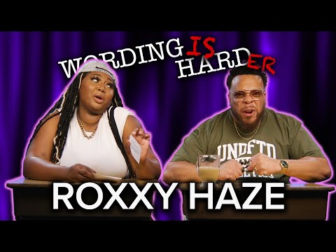 Roxxy Haze Vs Tahir Moore - WORDING IS HARDER!