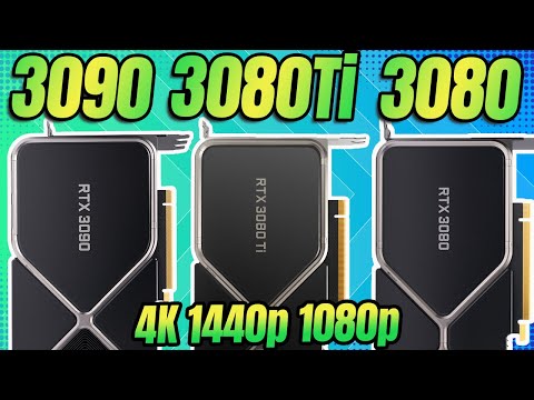 RTX 3090 vs RTX 3080 Ti vs RTX 3080 | Tested in 10 Games