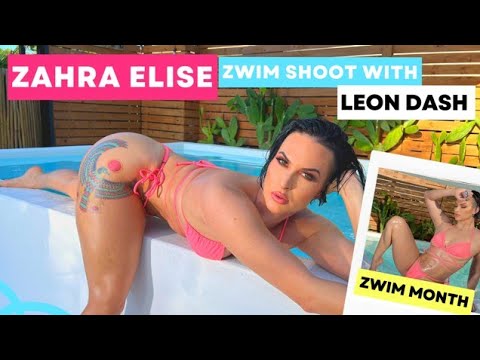 Official BTS Zwim Shoot with Leon Dash 📸👙| Zahra Elise
