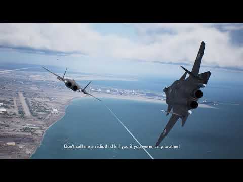 SP Mission 01 Unexpected Visitor (Ace, S Rank, F-15C PLSL) Ace Combat 7