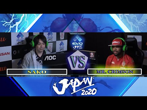 SFV CE - Sako(Menat) VS Mister Crimson(Dhalsim) | Day 2 Semifinals Evo Japan 2020