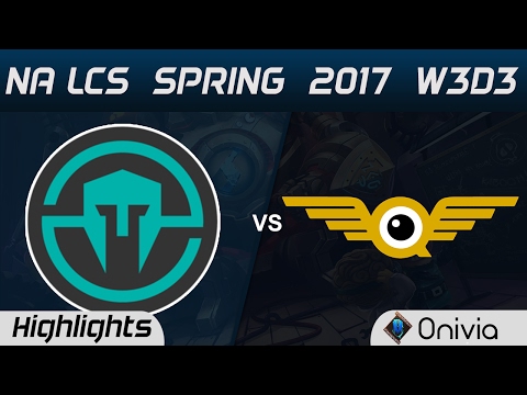 IMT vs FLY Highlights Game 1 NA LCS Spring 2017 W3D3 Immortals vs FlyQuest