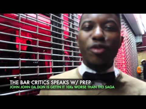 PREP ROOKIES VS VETS WARMUP VS TH3 SAGA INTERVIEW BY THE BAR CRITICS
