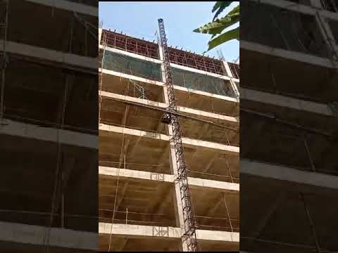 With trolley multi functional hoist, for construction, capac...