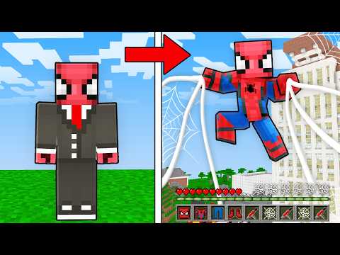 NASIL SÜPER KAHRAMANLARA DÖNÜŞTÜM? - Minecraft