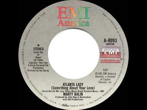 1981 HITS ARCHIVE: Atlanta Lady - Marty Balin (stereo 45 single version)