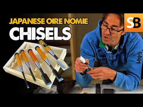 Chisel Sharpening Tools & Oire Nomi Japanese Set