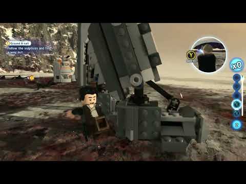 LEGO Star wars: The skywalker Saga Glitches out of map Crait Drives AT-AT