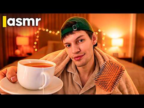 ASMR Español ATENCIÓN PERSONAL (Te ayudo a dormir como bebé) 😴