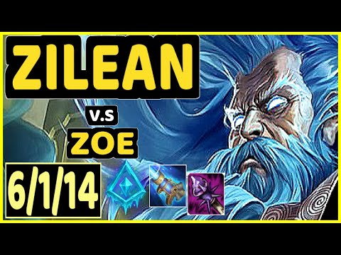 GREVTHAR (ZILEAN) vs ZOE - 6/1/14 KDA MID GAMEPLAY - BR Ranked GRANDMASTER