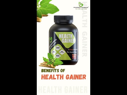Benefits following key benefits Pharma Science Best Ayurvedic weight Gain  Health Gainer#shorts