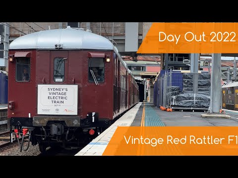 NSW Trains Vlog 59: Vintage Red Rattler F1 Day Out 2022