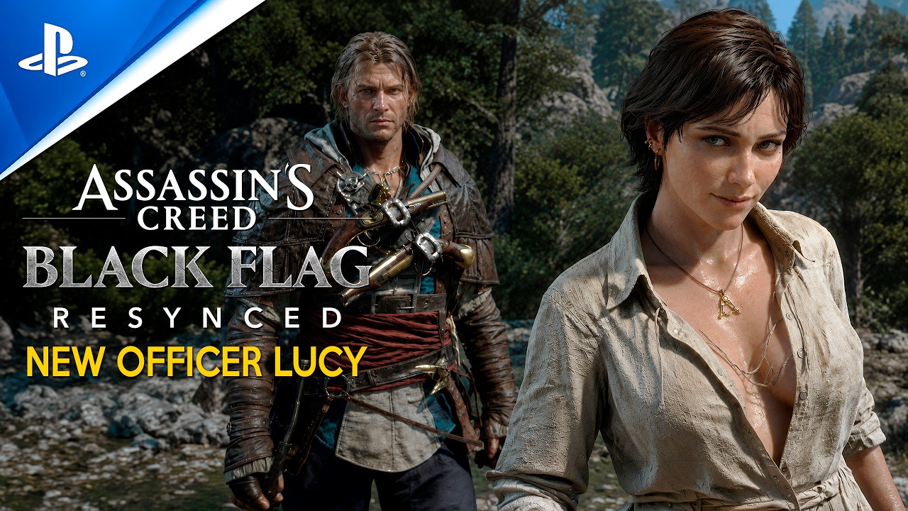 ASSASSIN'S CREED BLACK FLAG RESYNCED New Story Lucy The Sail Master INSANE PRISON BREAK