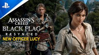 ASSASSIN'S CREED BLACK FLAG RESYNCED New Officer Lucy Gameplay | INSANE MASSIVE SHIP Prison Break