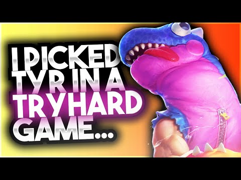 I Picked Tyr Into a Tryhard GM Game - Ranked Joust - Smite