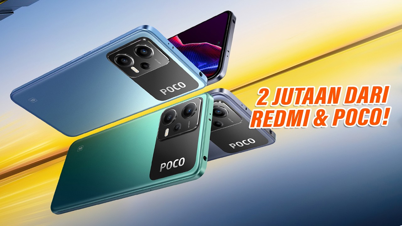 HP 2 Jutaan yang Bikin HP Mahal Malu… 7 HP Xiaomi, Redmi & POCO 2 Jutaan Terbaik 2026!