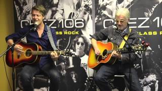 Blue Rodeo Performs Try Live at the CHEZ 106 studios