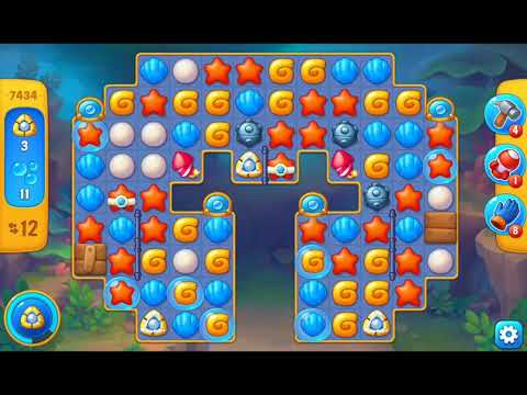 Fishdom 2022 - Level 7434   #playrix #fishdom #gaming