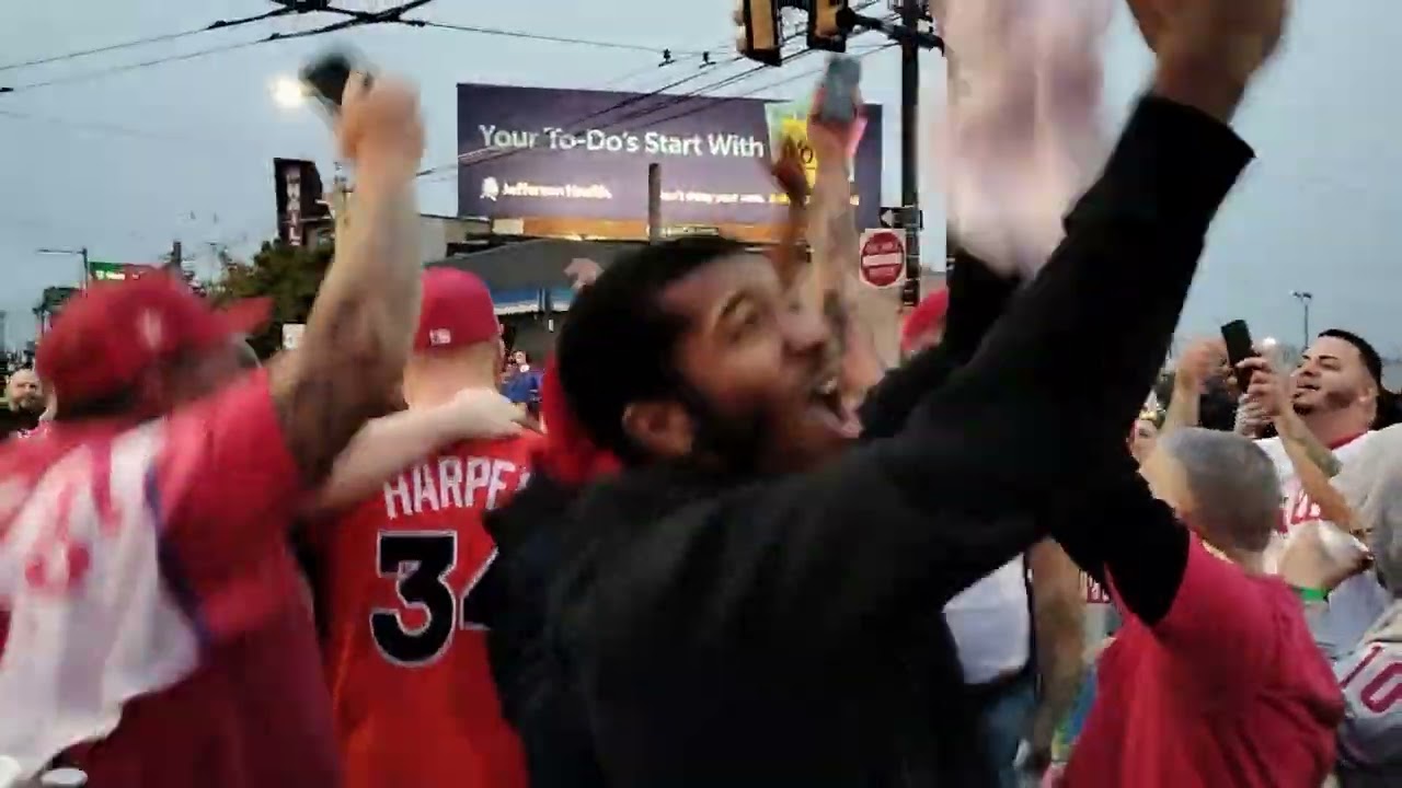 Region Erupts In Celebrations As Phillies Erupt At The Ballpark ...