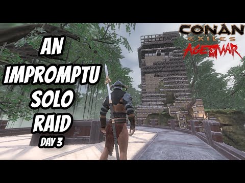 DAY 3 on a PvP Server - Conan Exiles