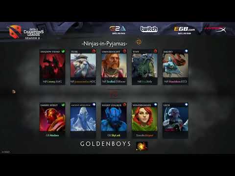 NiP vs GB Game 1 - D2CL S6 - @dragondropdota @LlamaDownUnder