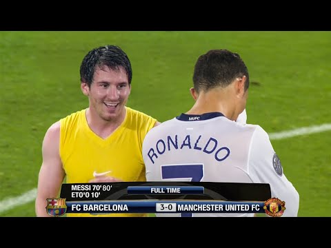 The Day Lionel Messi Made Cristiano Ronaldo Look Stupid