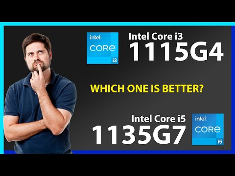 INTEL Core i3 1115G4 vs INTEL Core i5 1135G7 Technical Comparison