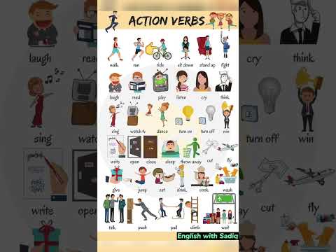 Action verbs in daily use | Daily activities #spokenenglish