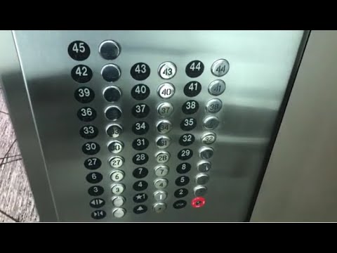 AWESOME Kone Traction Elevators @ Hyatt Regency - Seattle, WA.