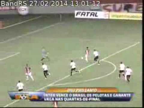 Inter vence o Brasil de Pelotas e garante vaga nas quartas-de-final