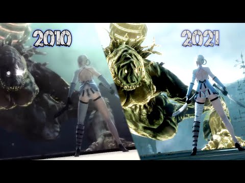 NieR Replicant ver.1.22474487139/ Gestalt - Original PS3 vs PS4 Remake Early Graphics Comparison