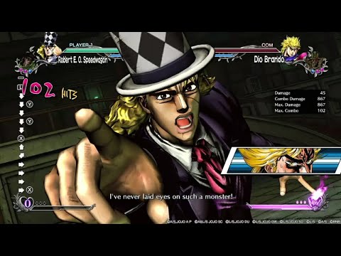 JoJo ASBR Speedwagon 867 Damage Combo