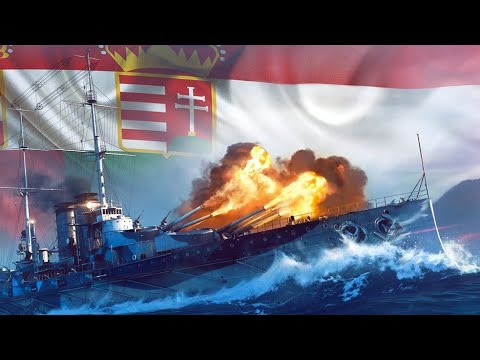 🇭🇺 The Hungarian Royal Navy - Magyar Királyi Haditengerészet SMS Szent István Csatahajó.
