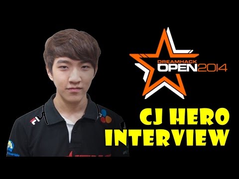 DreamHack Stockholm 2014 Interviews: cJ Entus herO
